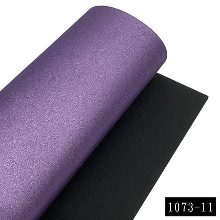 Sparkling Faux Leather Glitter Craft Sheets for Imaginative Creations