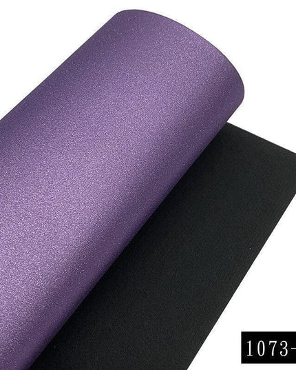 Sparkling Faux Leather Glitter Craft Sheets for Imaginative Creations