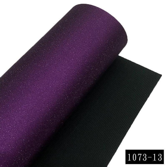 Sparkling Faux Leather Glitter Craft Sheets for Imaginative Creations