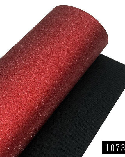 Sparkling Faux Leather Glitter Craft Sheets for Imaginative Creations