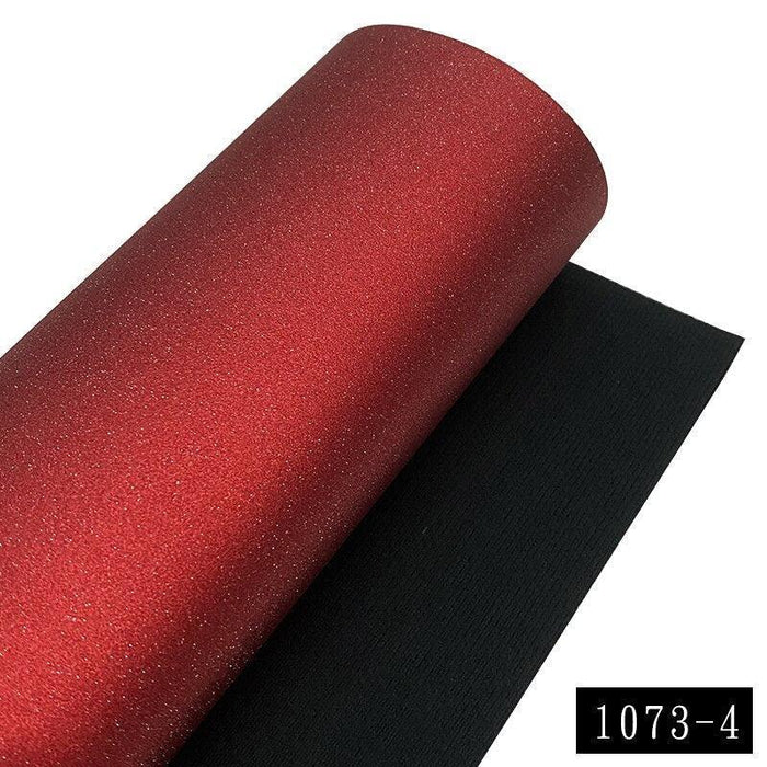 Sparkling Faux Leather Glitter Craft Sheets for Imaginative Creations
