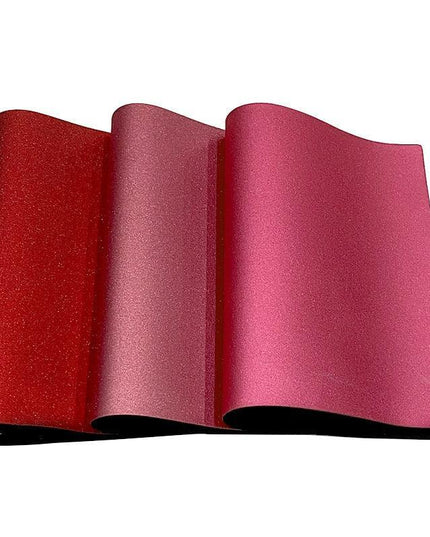 Sparkling Faux Leather Glitter Craft Sheets for Imaginative Creations