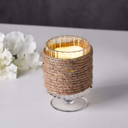 AliKopy 33ft Natural Jute Rope Twine - 8mm Thickness, Eco-Friendly