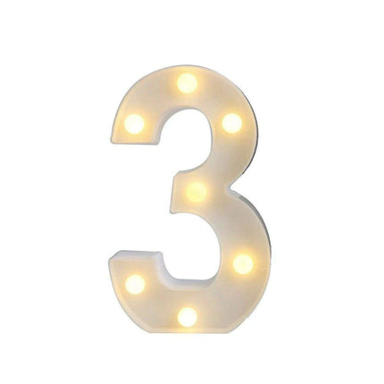 Personalized LED Event Numbers: Illuminate Your Celebrations and Home Ambiance