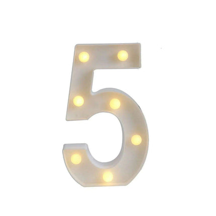 Personalized LED Event Numbers: Illuminate Your Celebrations and Home Ambiance