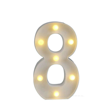 Personalized LED Event Numbers: Illuminate Your Celebrations and Home Ambiance