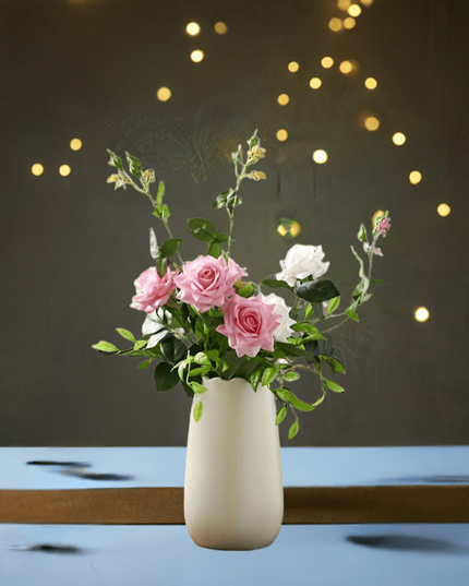 10 Stems Life-like Artificial Floral Arrangement for Weddings and Home Décor