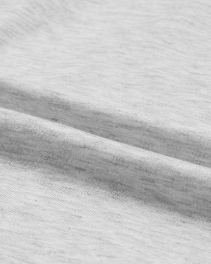 Trendy Gray Half-Zip Lounge Set with Stylish High-Waisted Pants