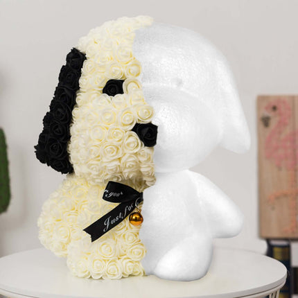 AliKopy 12.5" DIY White 3D Modeling Styrofoam Puppy - Craft Foam Anima