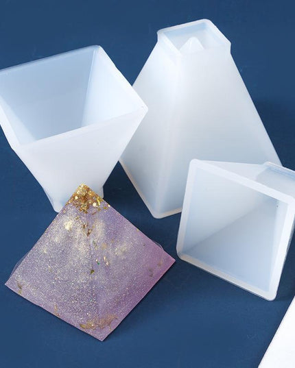 Artisan Pyramid Candle Crafting Set - DIY Aromatherapy Resin Candle Kit