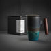 Handcrafted Retro Ceramic Mug Set with Tea Strainer | 350ml