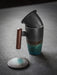 Vintage-Inspired Ceramic Mug Collection with Built-In Tea Infuser | 350ml