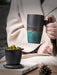 Vintage-Inspired Ceramic Mug Collection with Built-In Tea Infuser | 350ml
