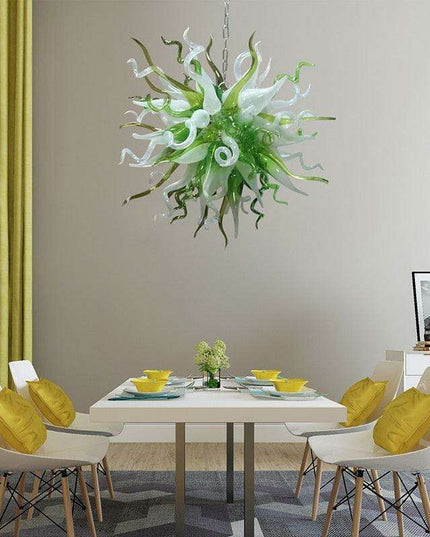 Elegant Customizable LED Teardrop Glass Chandelier for Stylish Home Illumination