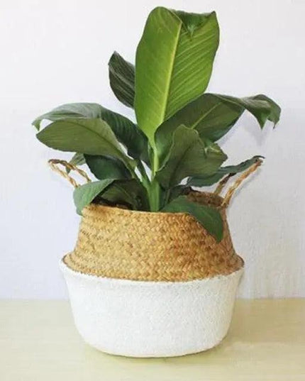 Sustainable Elegance: Handcrafted Bamboo Fiber Storage Baskets