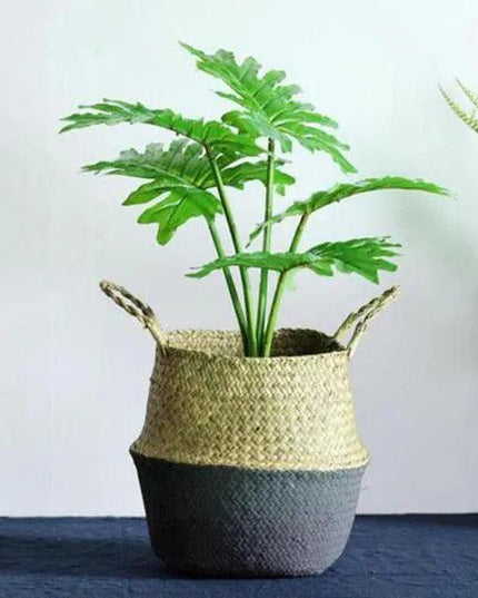 Sustainable Elegance: Handcrafted Bamboo Fiber Storage Baskets