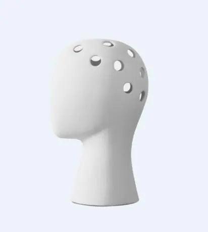 Sophisticated Head Vase with Modern Design