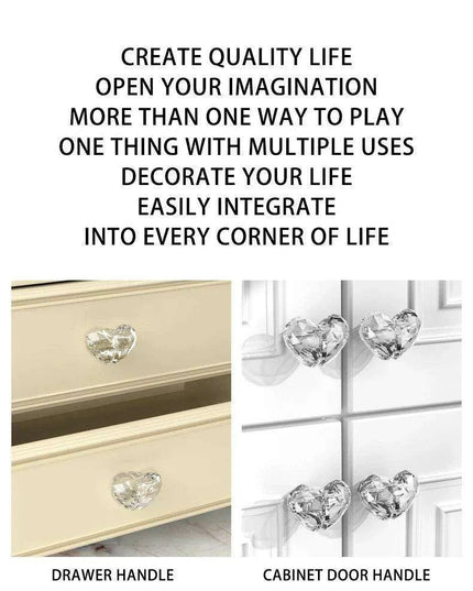 Elegant Heart-Shaped Flush Button - A Touch of Style for Your Bathroom