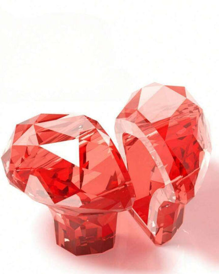 Elegant Heart-Shaped Flush Button - A Touch of Style for Your Bathroom