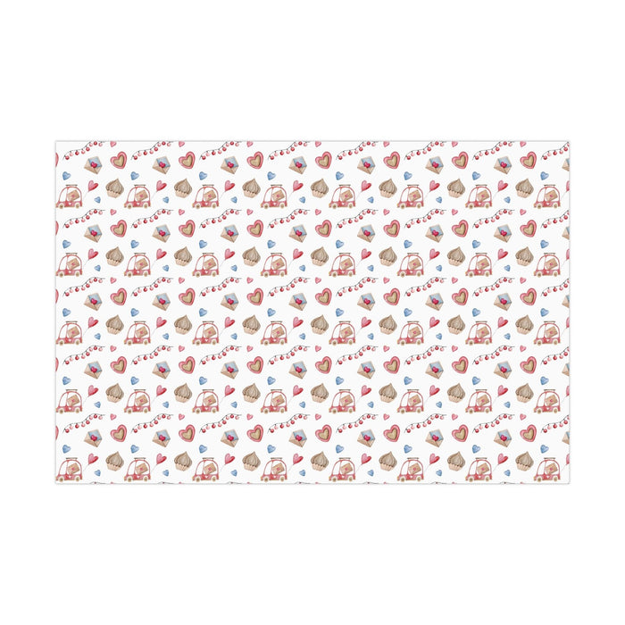 Elegant Heartfelt Gift Wrap Paper - Premium USA Craftsmanship for Unforgettable Gifting