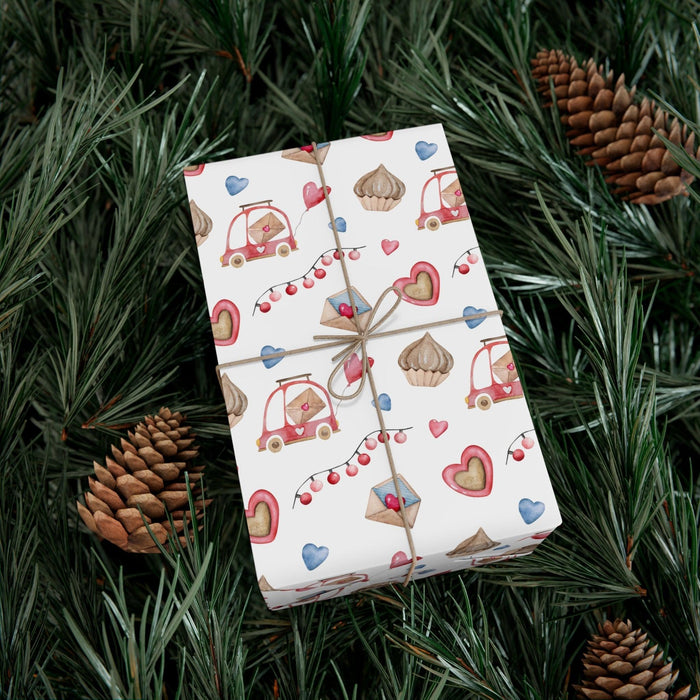 Elegant Heartfelt Gift Wrap Paper - Premium USA Craftsmanship for Unforgettable Gifting