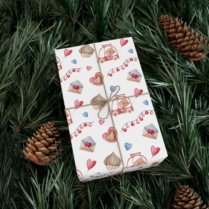 Elegant Heartfelt Gift Wrap Paper - Premium USA Craftsmanship for Unforgettable Gifting