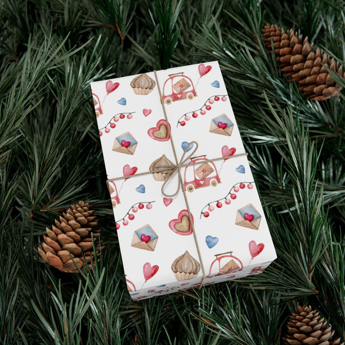 Elegant Heartfelt Gift Wrap Paper - Premium USA Craftsmanship for Unforgettable Gifting