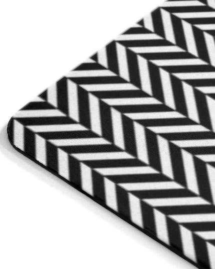 Elegant Herringbone Mouse Pad for a Stylish Workspace Upgrade