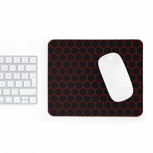 Hexagon rectangular Mouse pad - Très Elite