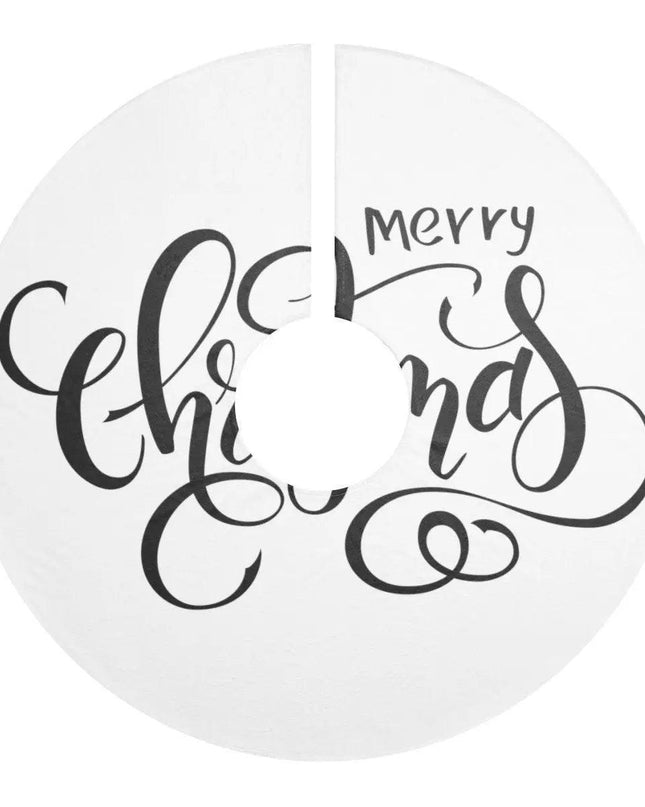 Cozy Up Your Christmas Tree with an Elegant Soft Fleece Tree Skirt