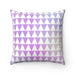 Hologram Triangle geometric decorative cushion cover