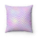 Reversible Striped and Dotted Decorative Pillowcase