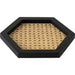 Nordic Rattan Weave Wooden Tray - Handcrafted Elegance for Stylish Organization