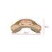 Japanese Arch Bridge Sushi Serving Tray - Elegant Wooden Platter for Gourmet Dining