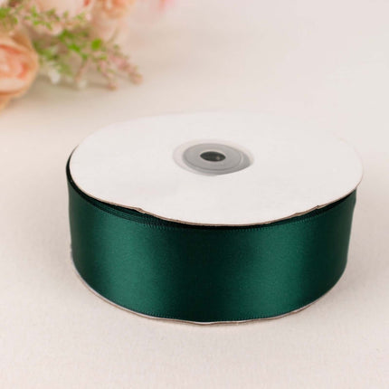 AliKopy 50 Yards 1.5" Hunter Emerald Green Satin Ribbon - Single Face,