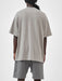 Streetwear Unisex Solid Color Loose Fit FOG T-Shirt