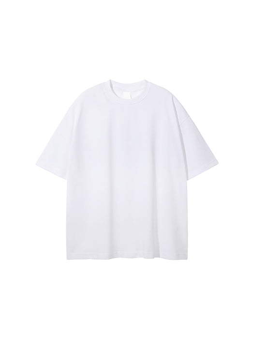Streetwear Unisex Solid Color Loose Fit FOG T-Shirt