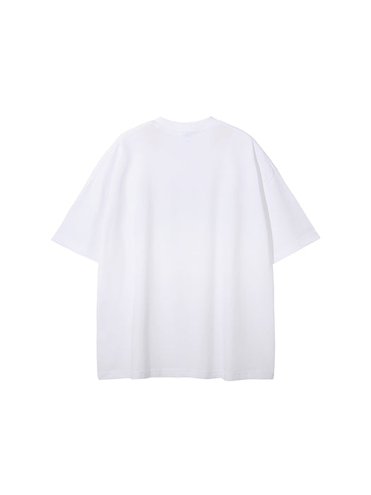 Streetwear Unisex Solid Color Loose Fit FOG T-Shirt