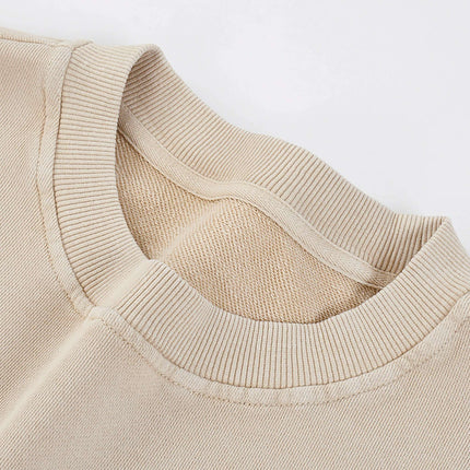 Acid Wash Oversize Sweatshirt - 360 GSM