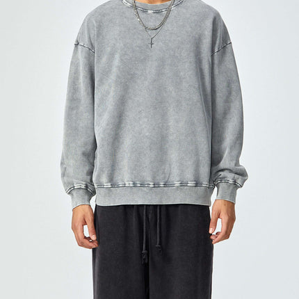 Acid Wash Oversize Sweatshirt - 360 GSM