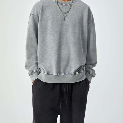 Acid Wash Oversize Sweatshirt - 360 GSM