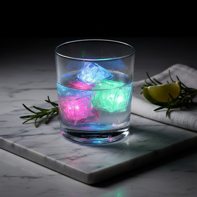 Peekaboo Studio Colorful LED Light Ice with Remote & Adjustable Bright