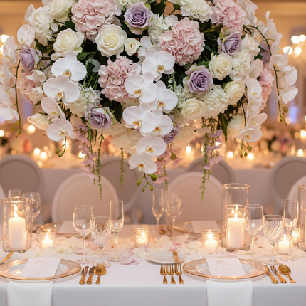 Artificial Flower Ball | Orchid, Hydrangea & Rose | 5 Sizes