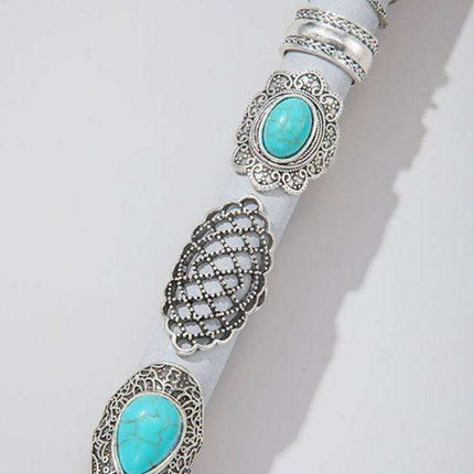 Vintage Edgy Drip Oil Cross Ring Collection