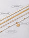 Boho Chic Shell and Bead Layered Anklet - Trendy Foot Jewelry for Effortless Summer Style