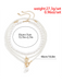 Baroque shaped pearl necklace creative irregular chain clavicle necklace