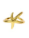 New fashionable and simple starfish niche design index finger ring