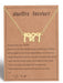 New fashionable golden letter golden number pendant clavicle chain