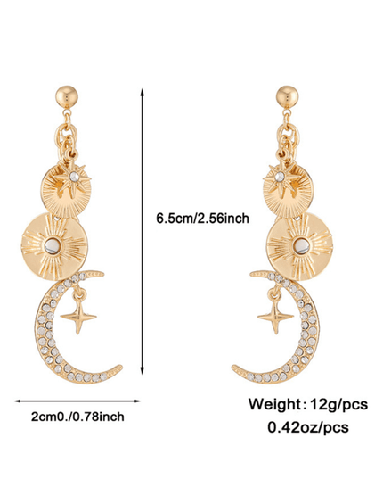 New Starry Sky Magic Necklace Bracelet Earrings