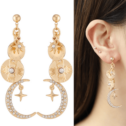 New Starry Sky Magic Necklace Bracelet Earrings